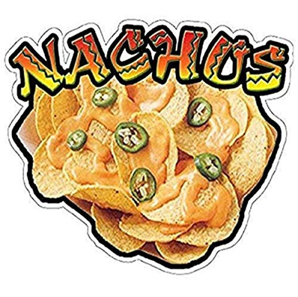 Amazon.com: SignMission Nachos Concession Decal Stand Trailer cart